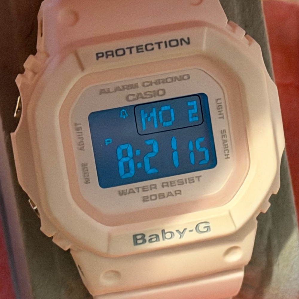 Casio G-Shock Baby-G BGD-560-4 Pink Cloud Square Women's Digital Watch BGD 560 - Picture 6 of 13